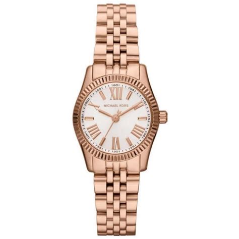 michael kors petite watch rose gold|Michael Kors rose gold.